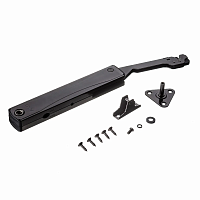 Подъёмник MINILIFTNEW LIGHT - без доводчика, для фасада 2-3 кг, черный — купить оптом и в розницу в интернет магазине GTV-Meridian.